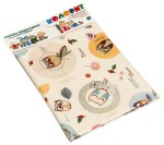 Клеенка подкладная, р. 0.5мх0.7м с пвх покрытием без окантовки