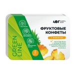 Конфеты фруктовые, ABC healthy food (АВС Хэлси Фуд) 12 г Бон пастиль фруктовая мякоть ананас (8 пастилок по 1.5 г)