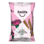 Отруби, SmiLife (Смайлайф) 200 г хрустящие пшеничные с кальцием и расторопшей