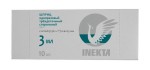 Шприц, Inekta (Инекта) 3 мл р. 0.6ммх25мм 23G 10 шт трехкомпонентный